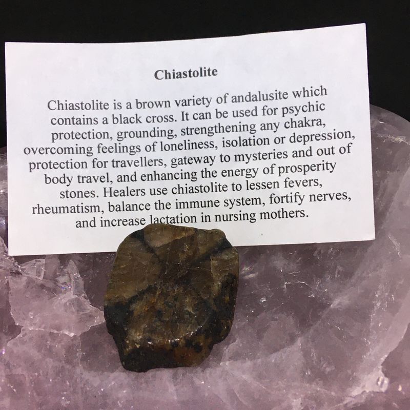 chaistolite slice