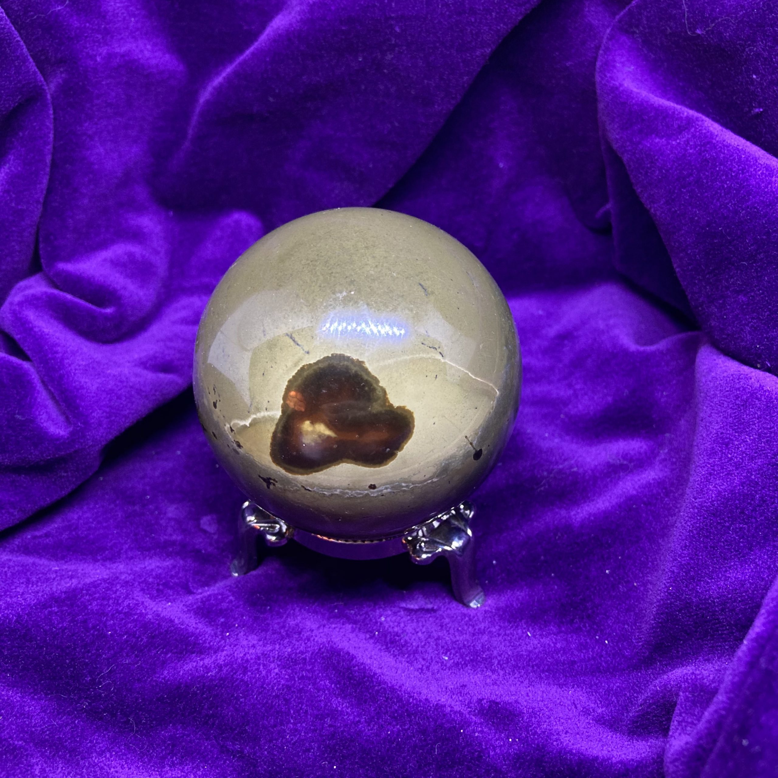 polychrome jasper sphere