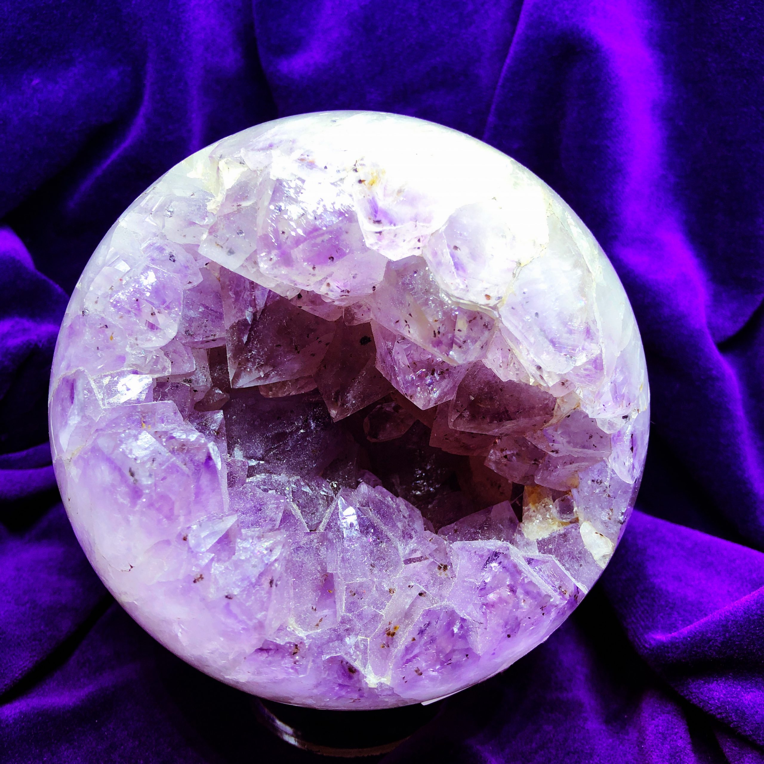 amethyst sphere