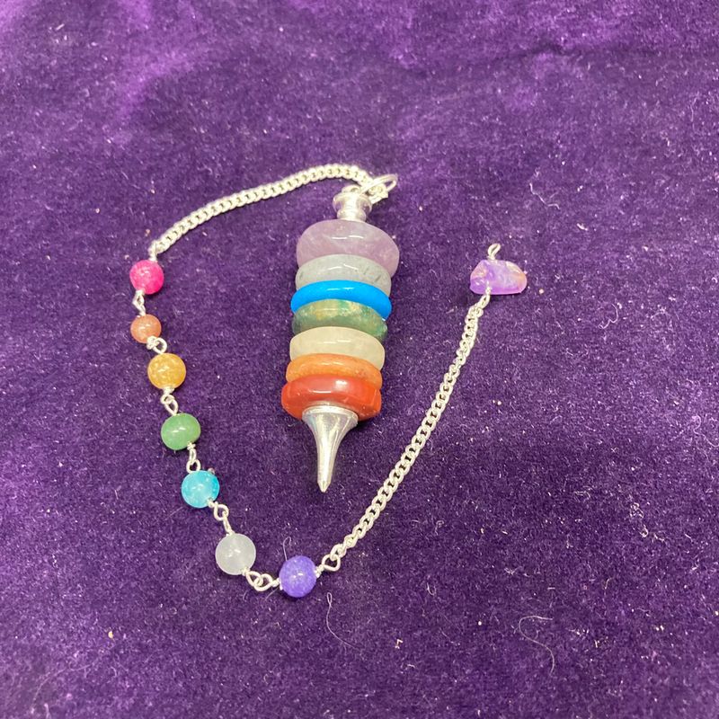 pendulum chakra coin