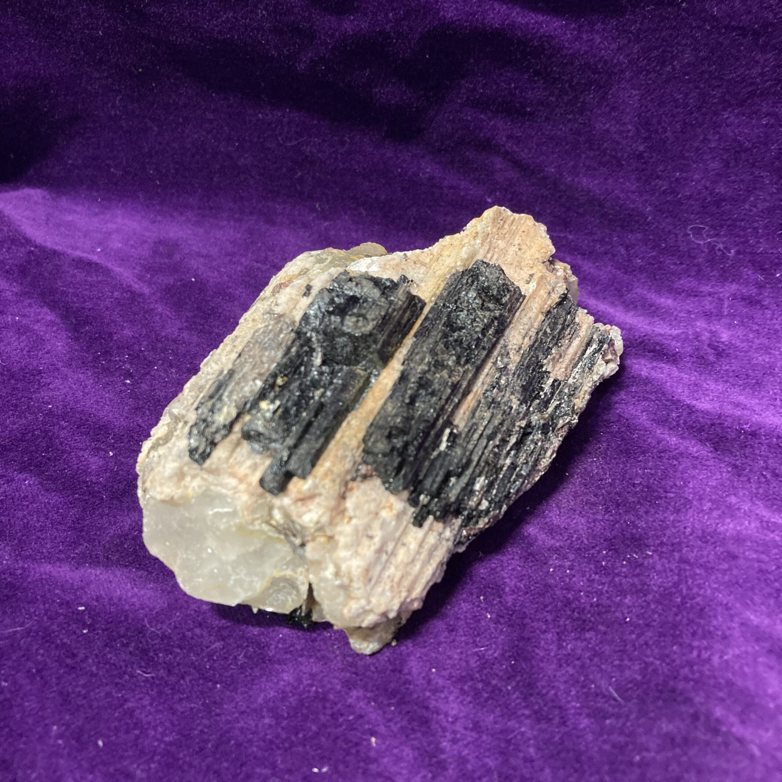 black tourmaline matrix 1