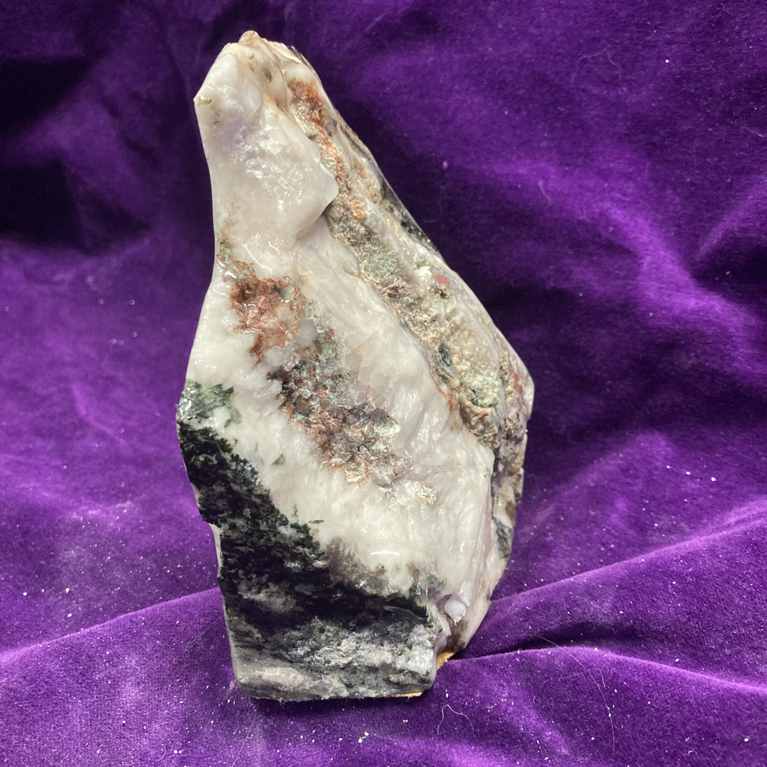 copper specimen back view