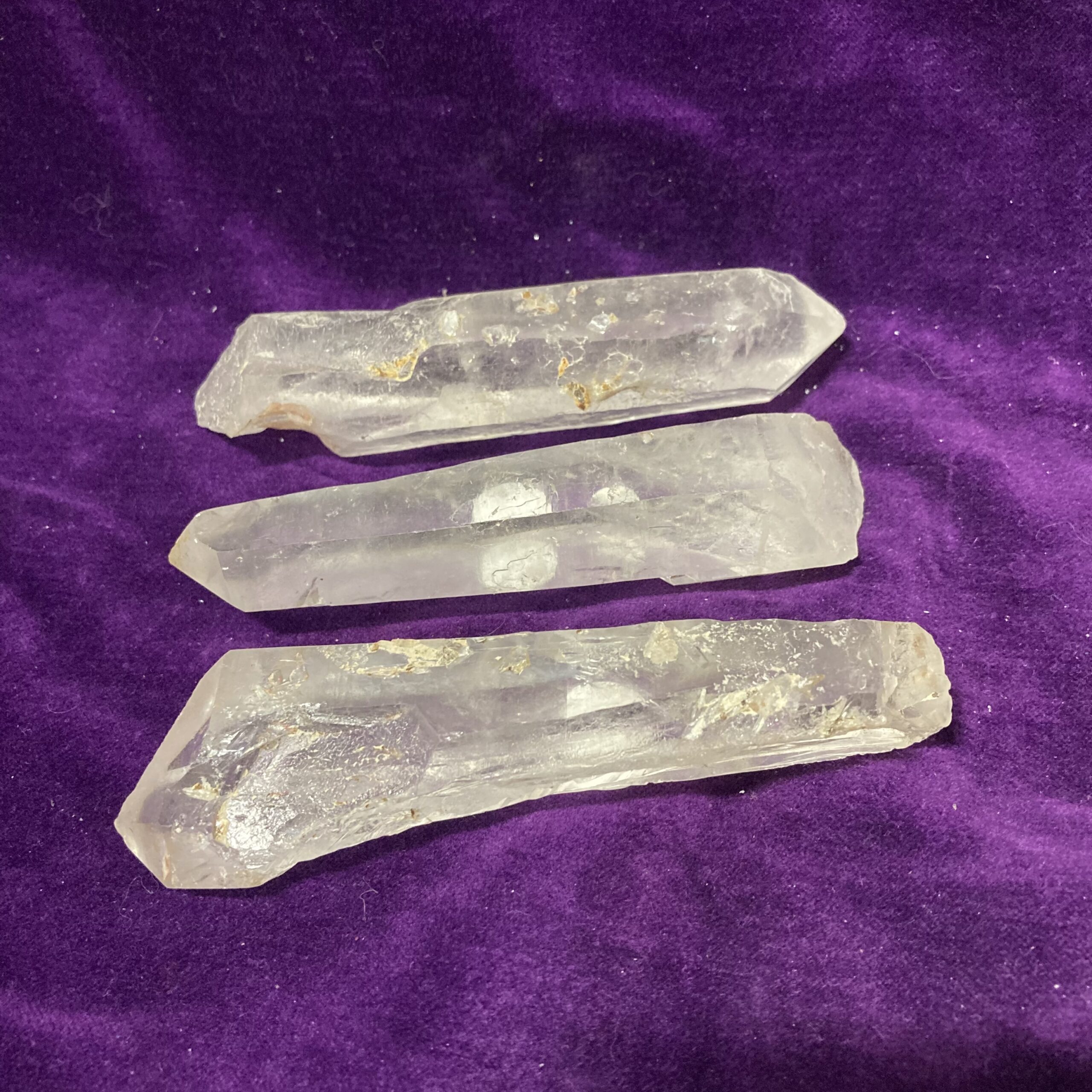 lemurian quartz wands